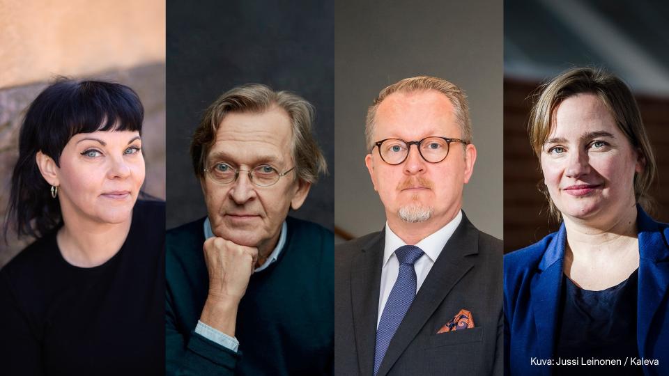 Noora Kotilainen, Martti Koskenniemi, Teemu Tallberg, Laura Junka-Aikio.