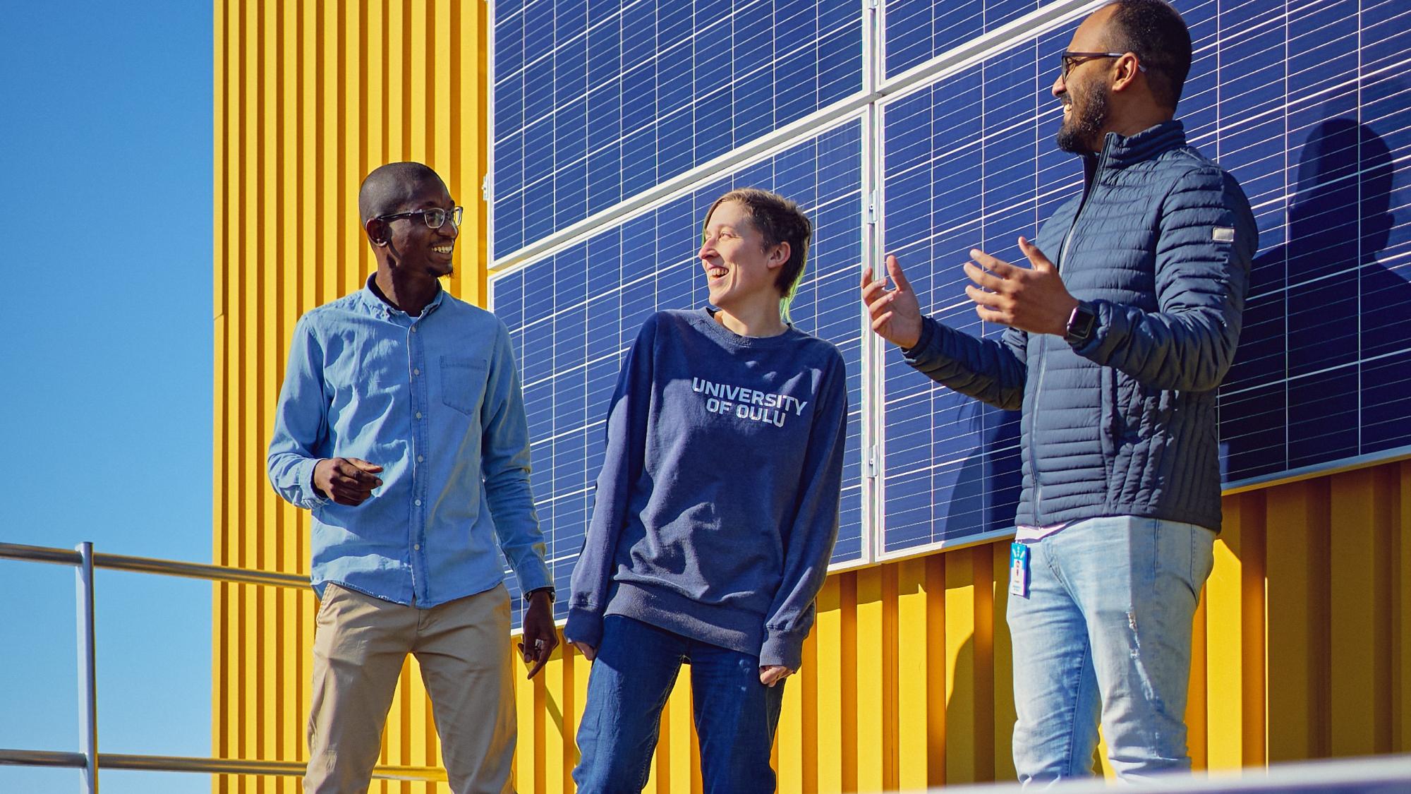 Researchers Adeleye Adetunji, Julia Kihle, Vinay Shekar