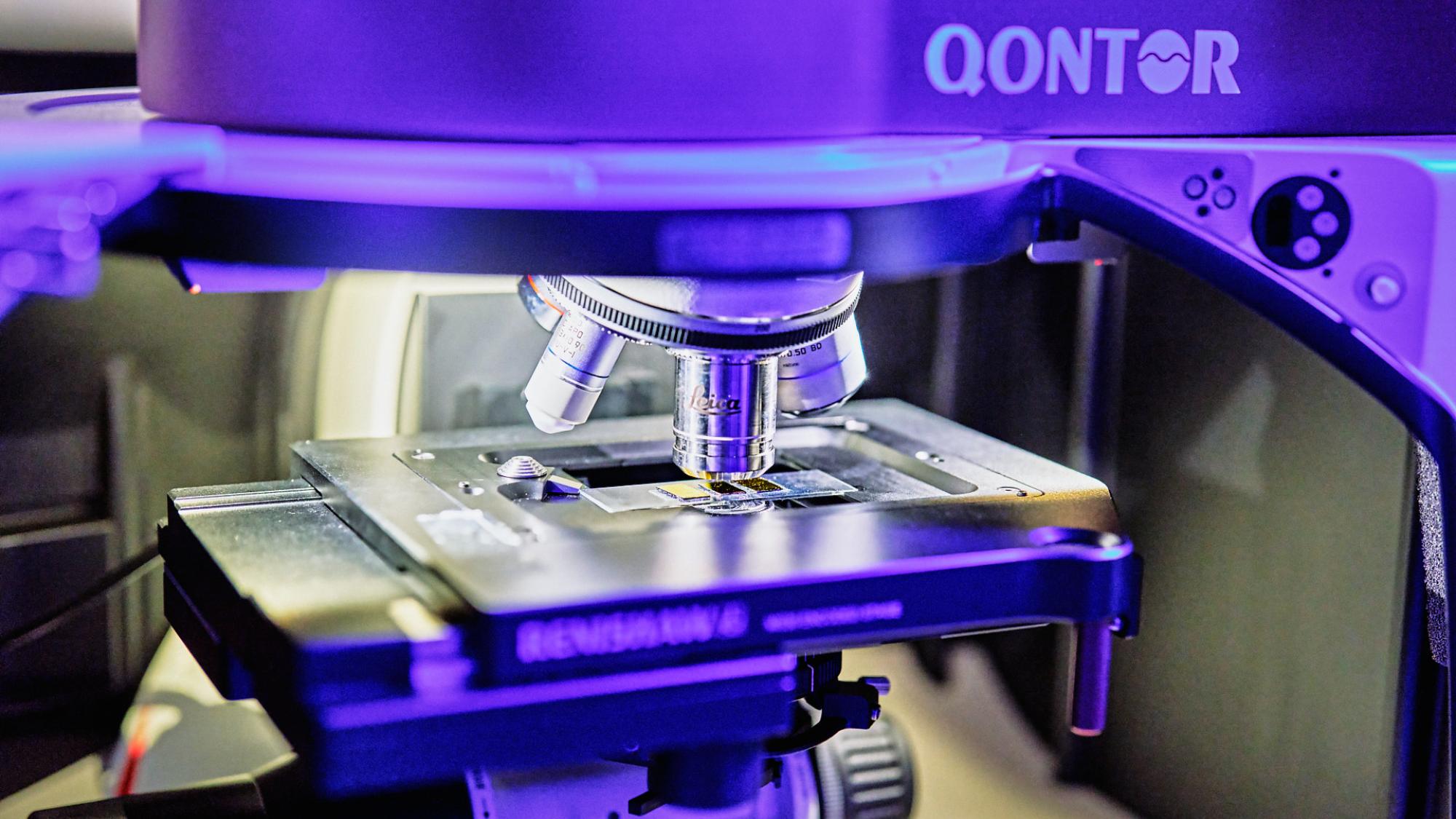 InVia Raman microscope