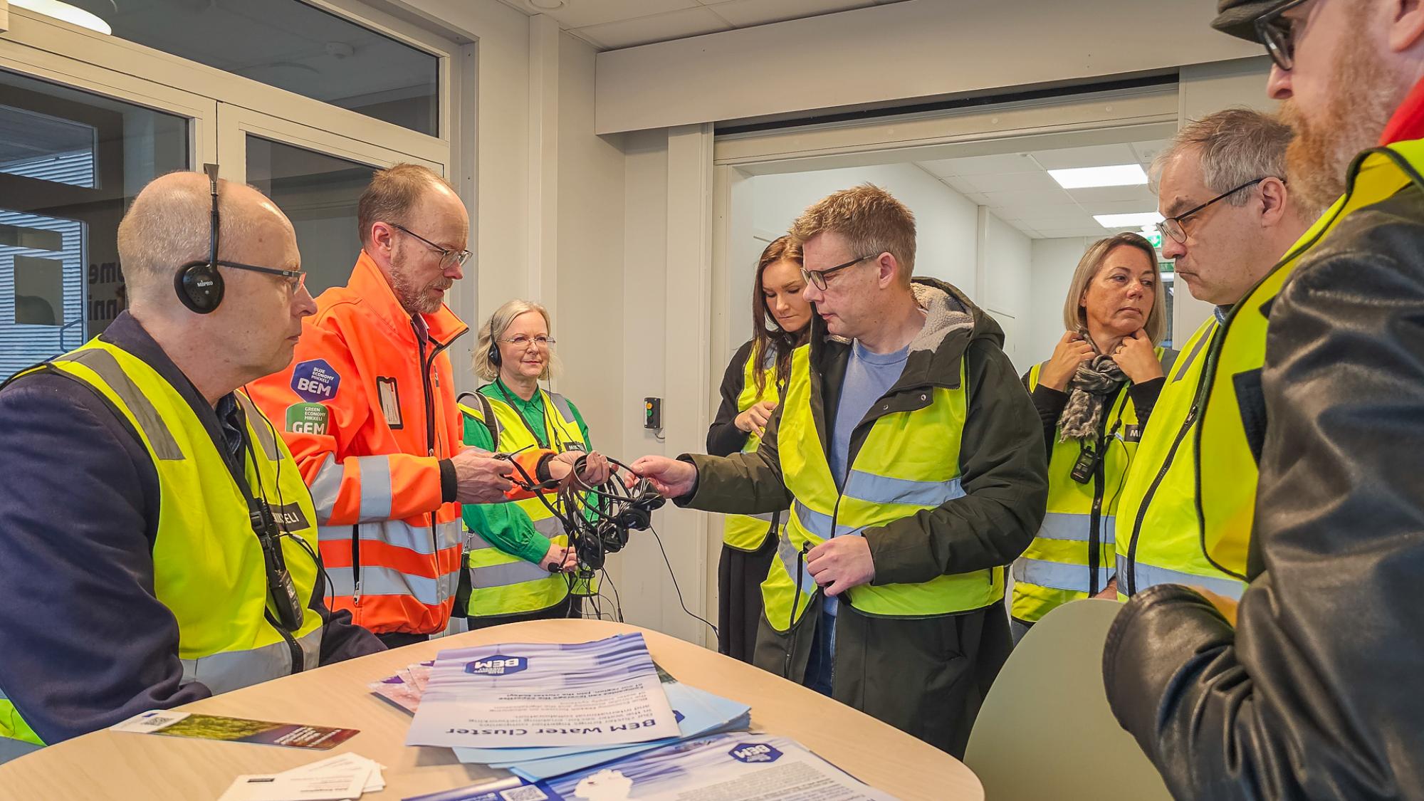 Tutustuminen Metsä-Sairilan jätevedenpuhdistamoon ja Blue Economy Mikkelin osaamiskeskukseen.