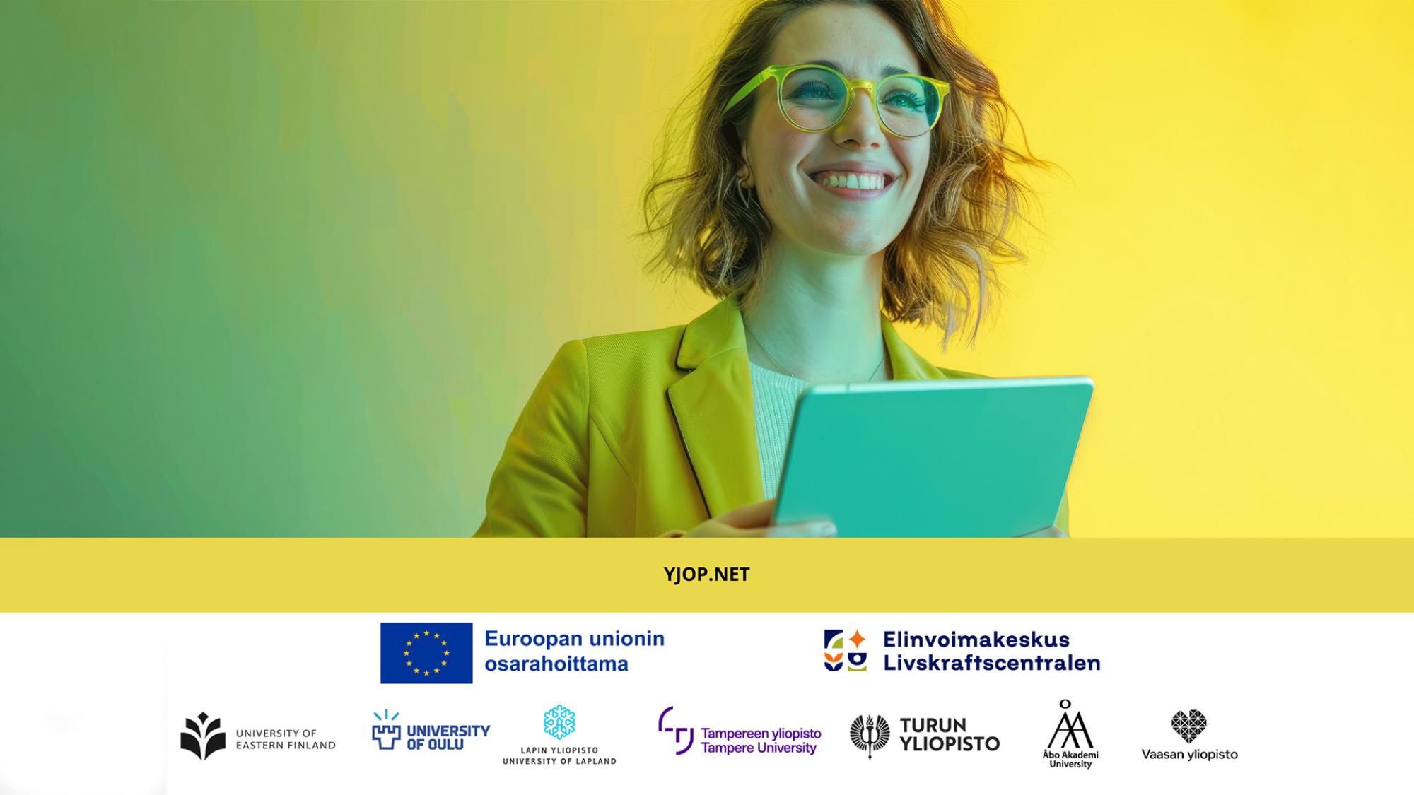 Ilmoittaudu mukaan YJOP-hankkeen webinaariin - Miten pieniä osaamiskokonaisuuksia tehdään!