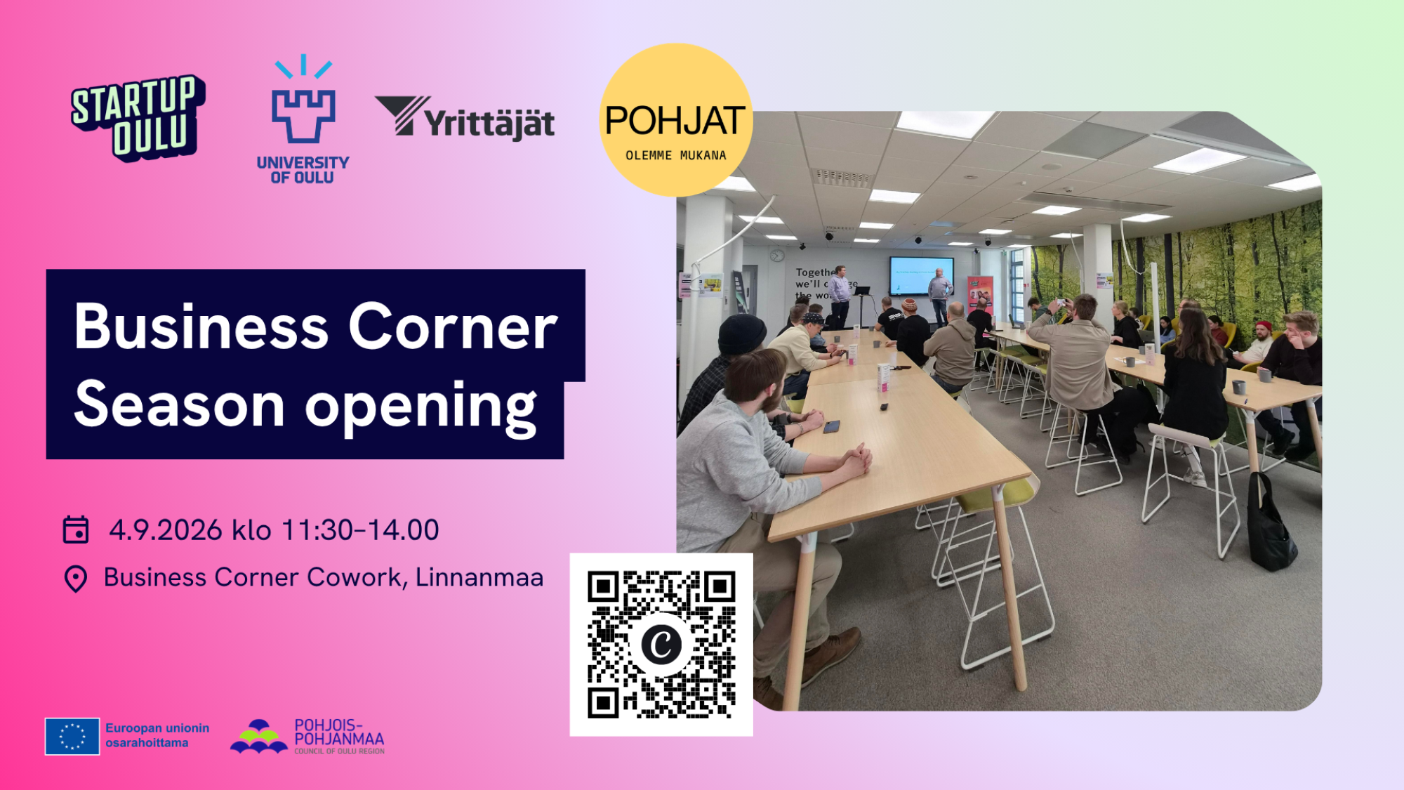 Business Corner Season Opening - 4.9.2026, 11:30-14:00