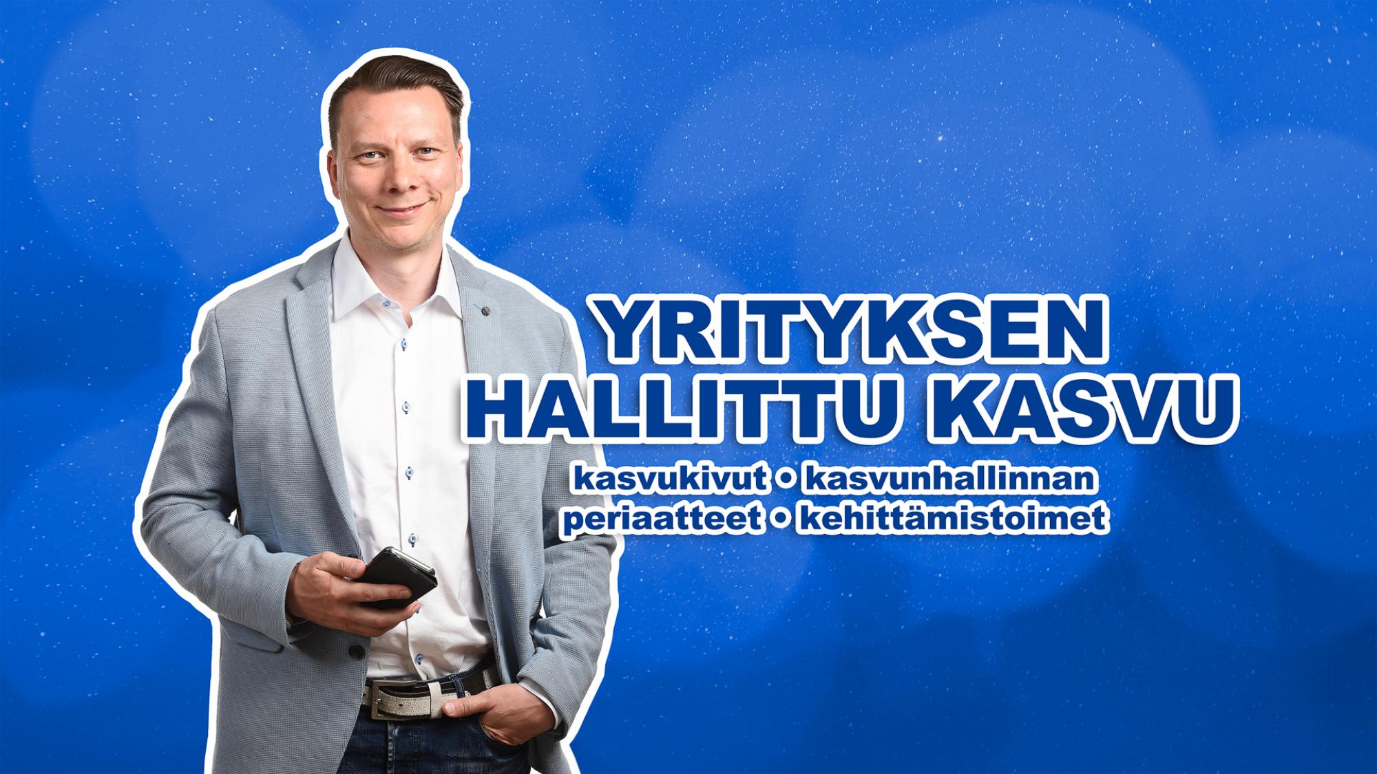 Yrityksen hallittu kasvu -kurssin otsikkokuva
