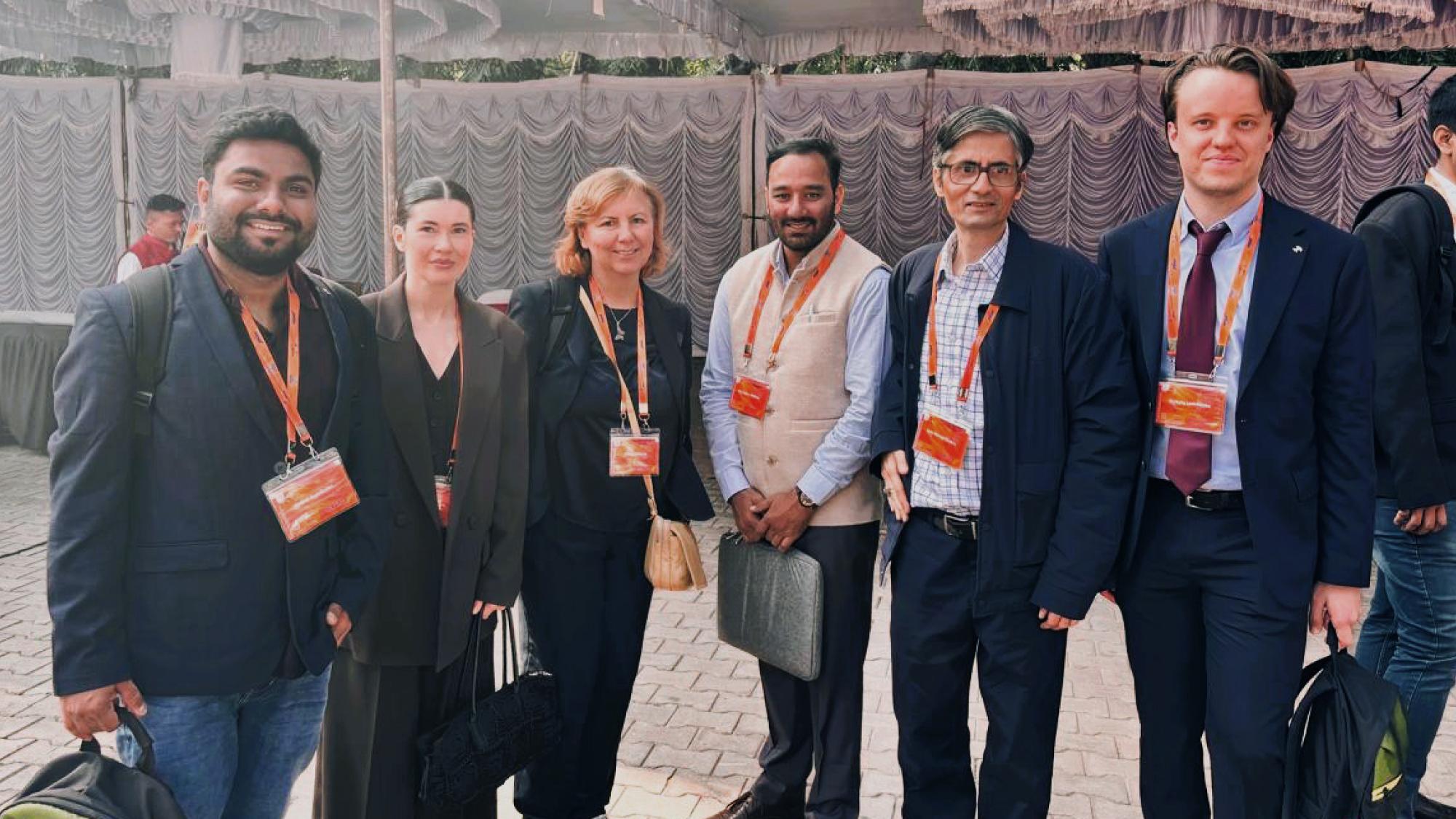 researchers at confecence in India