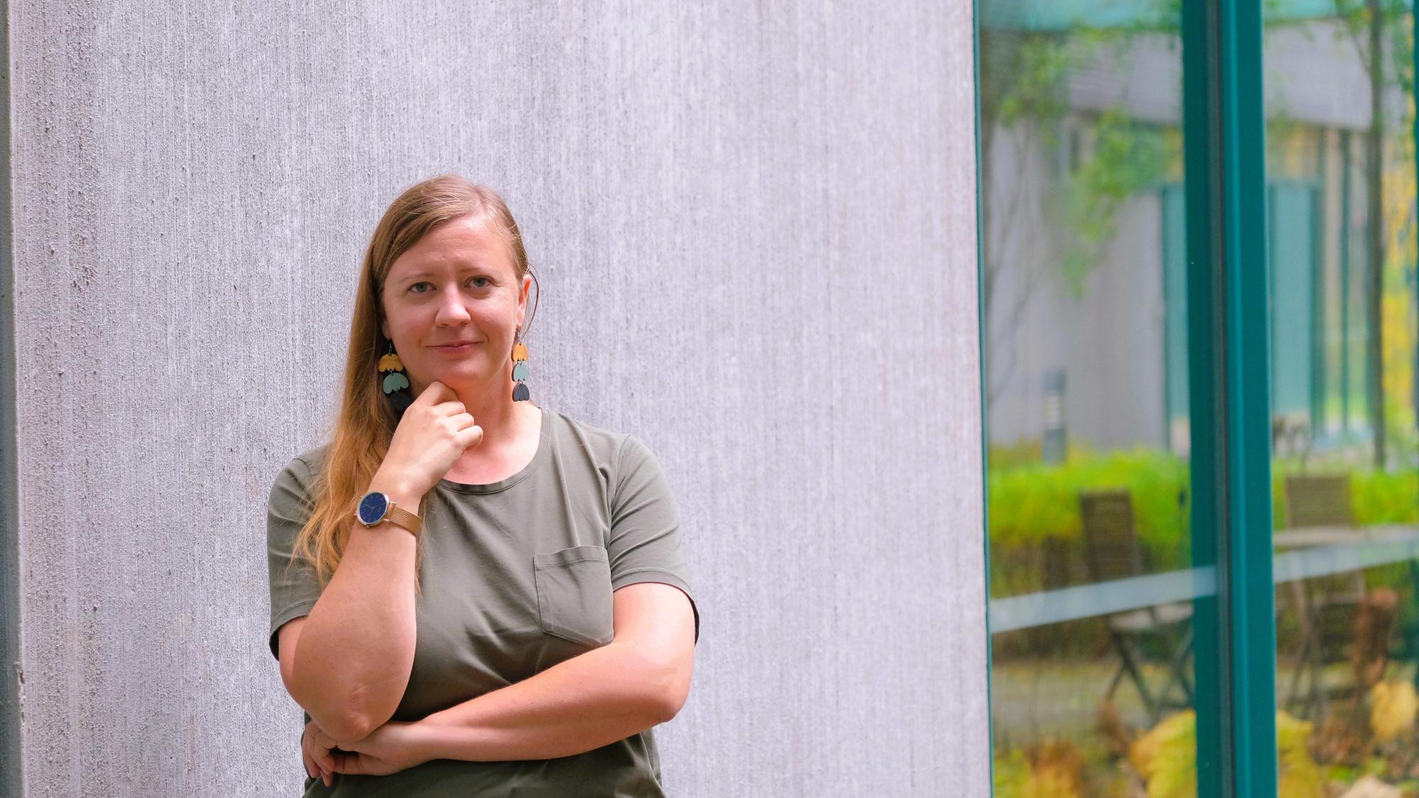 Doctoral researcher Anna Teern from the University of Oulu