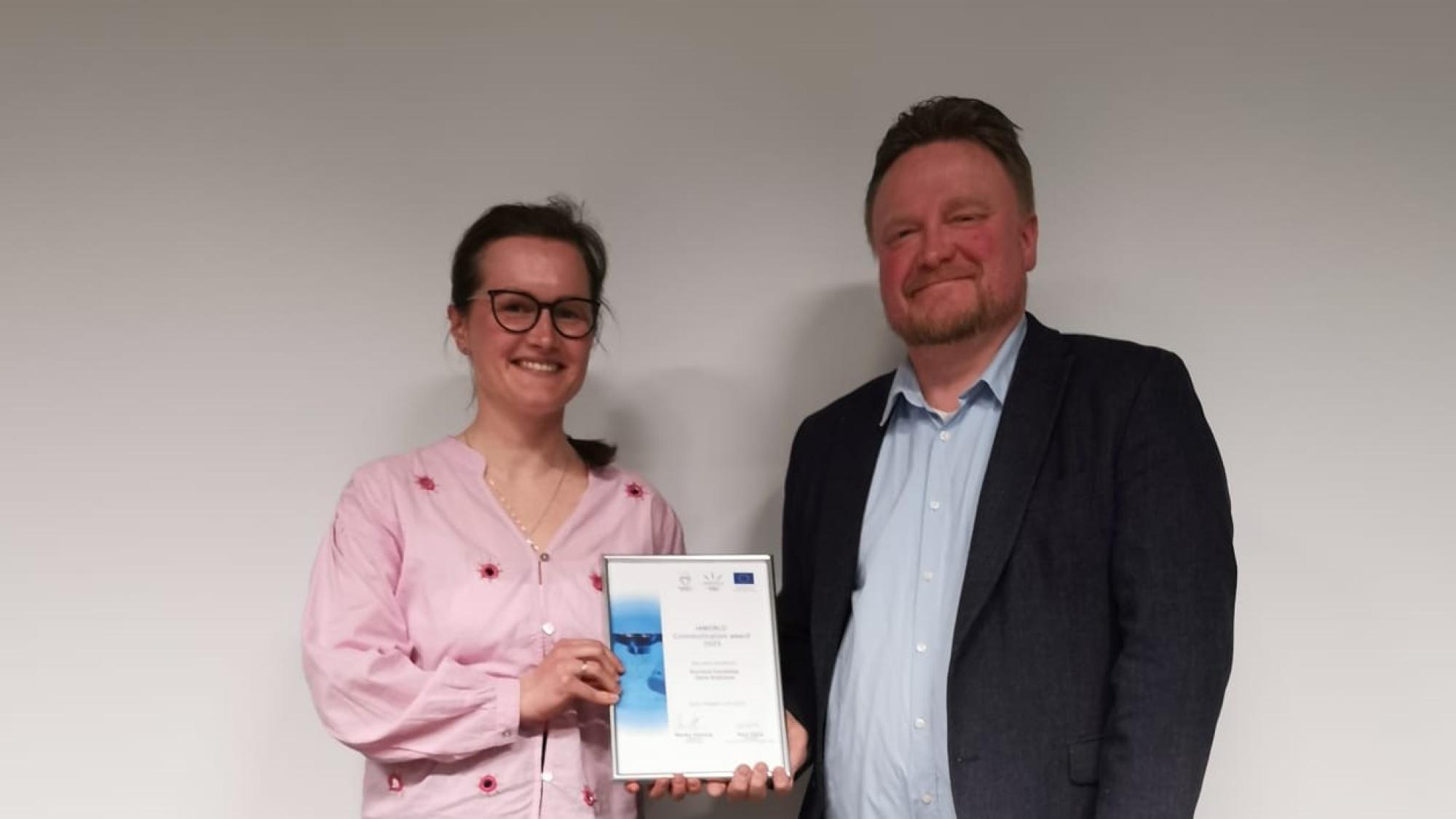 I4WORLD Communication award 2025 Daria Gracheva