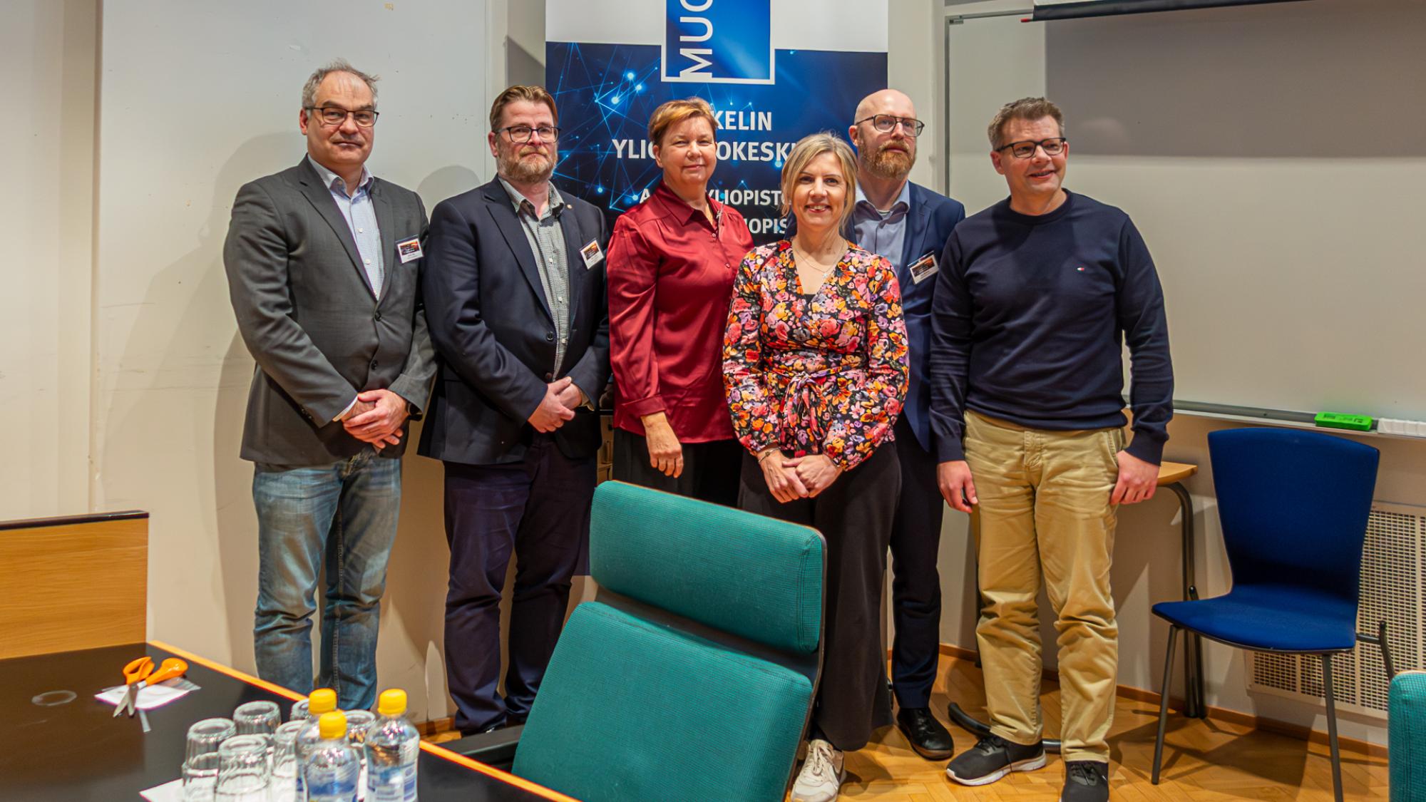 Yliopistokeskusten johtajat syksyllä 2025.