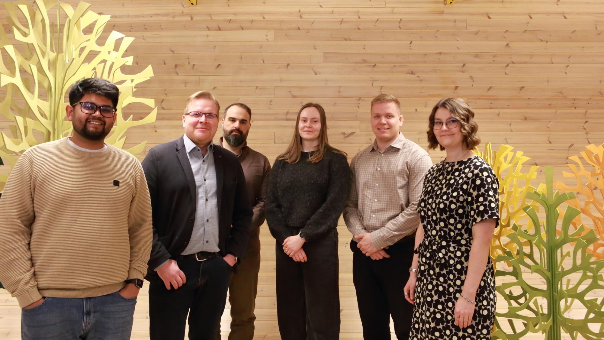 Group photo of the research group