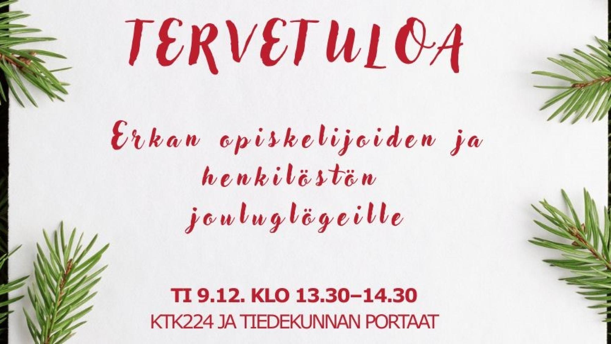 kutsu jouluglögeille