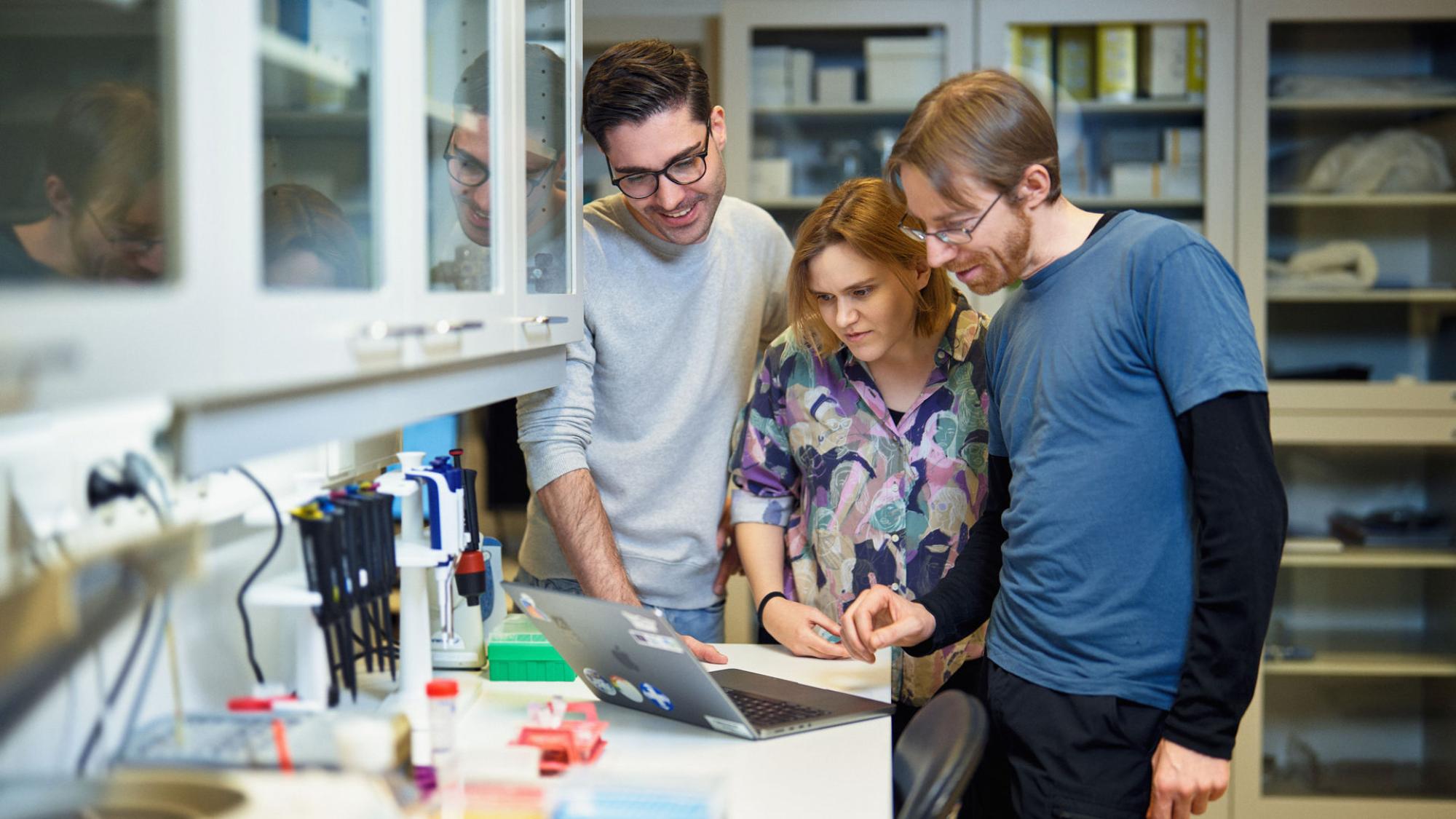 Researchers at the lab