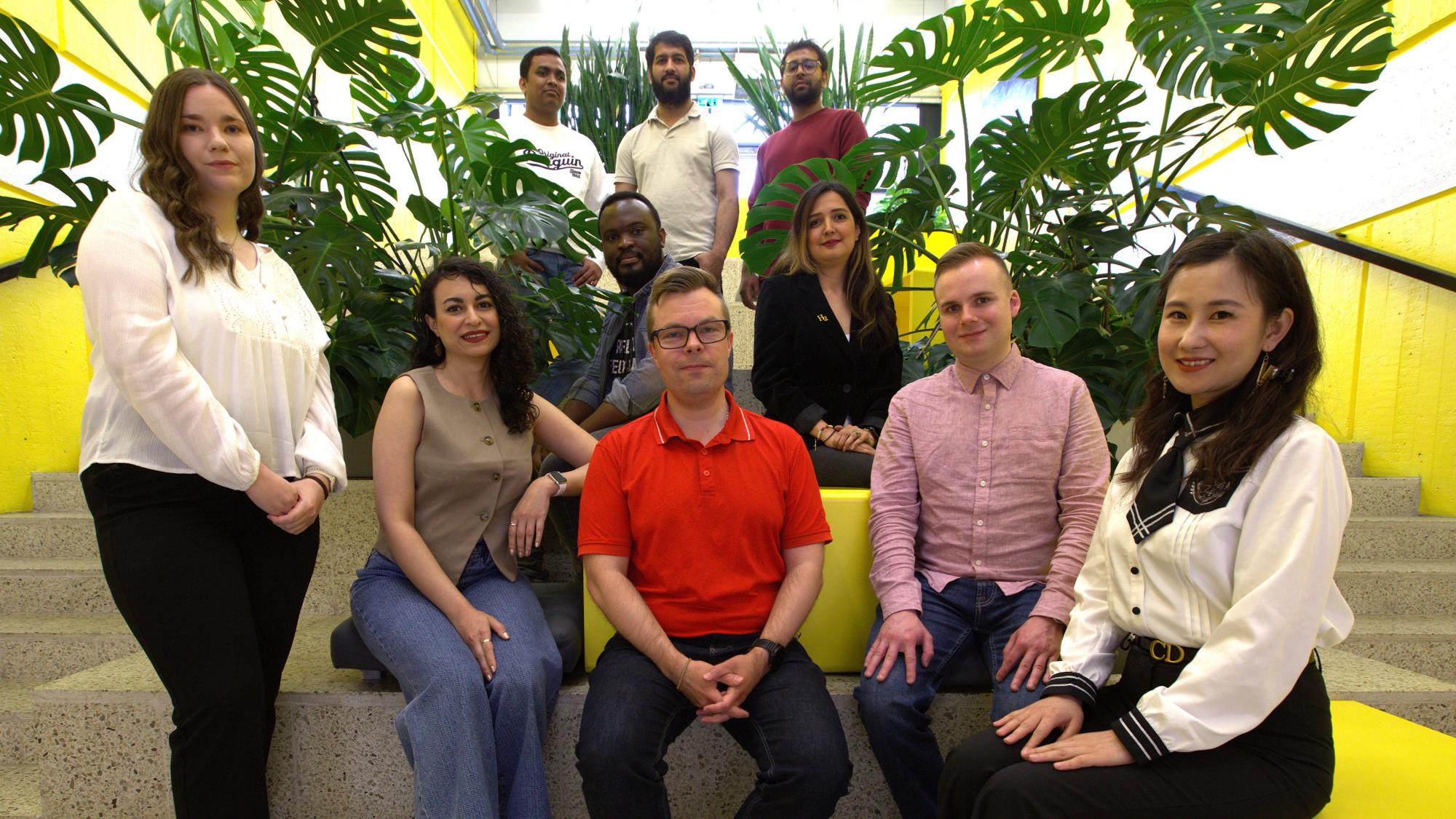 A group photo of the Environmentl Engineering research group of the FPE research unit.
