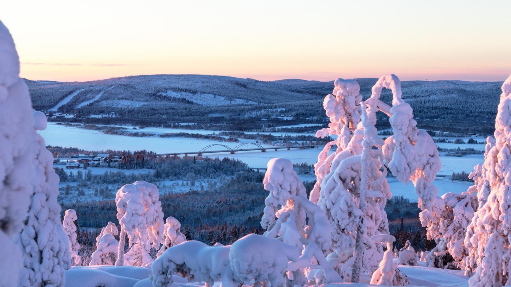 Maisema Ylitornion Aavasaksalta. Kuva: Tanja Lauri / Arctic Feeling