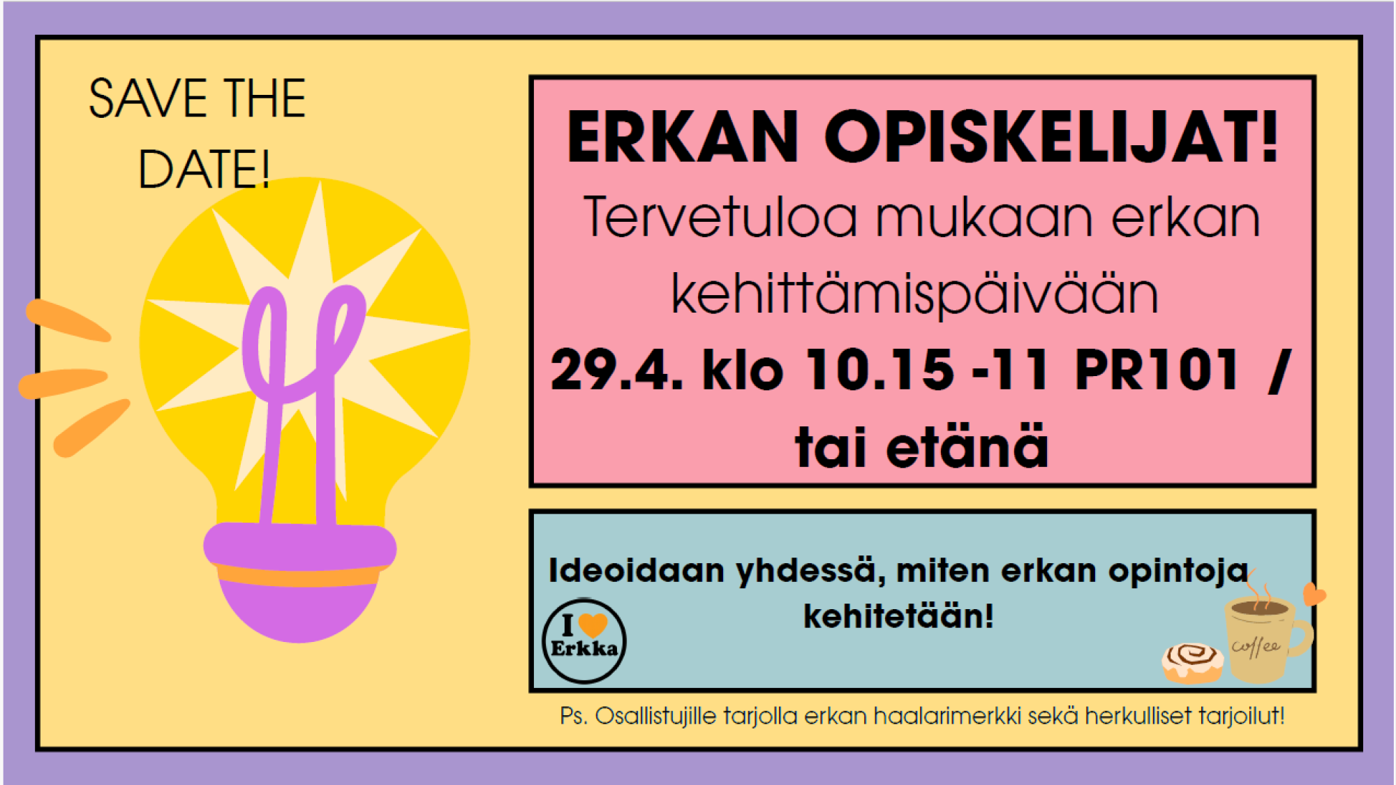 kehittämispäivän mainos kuvana