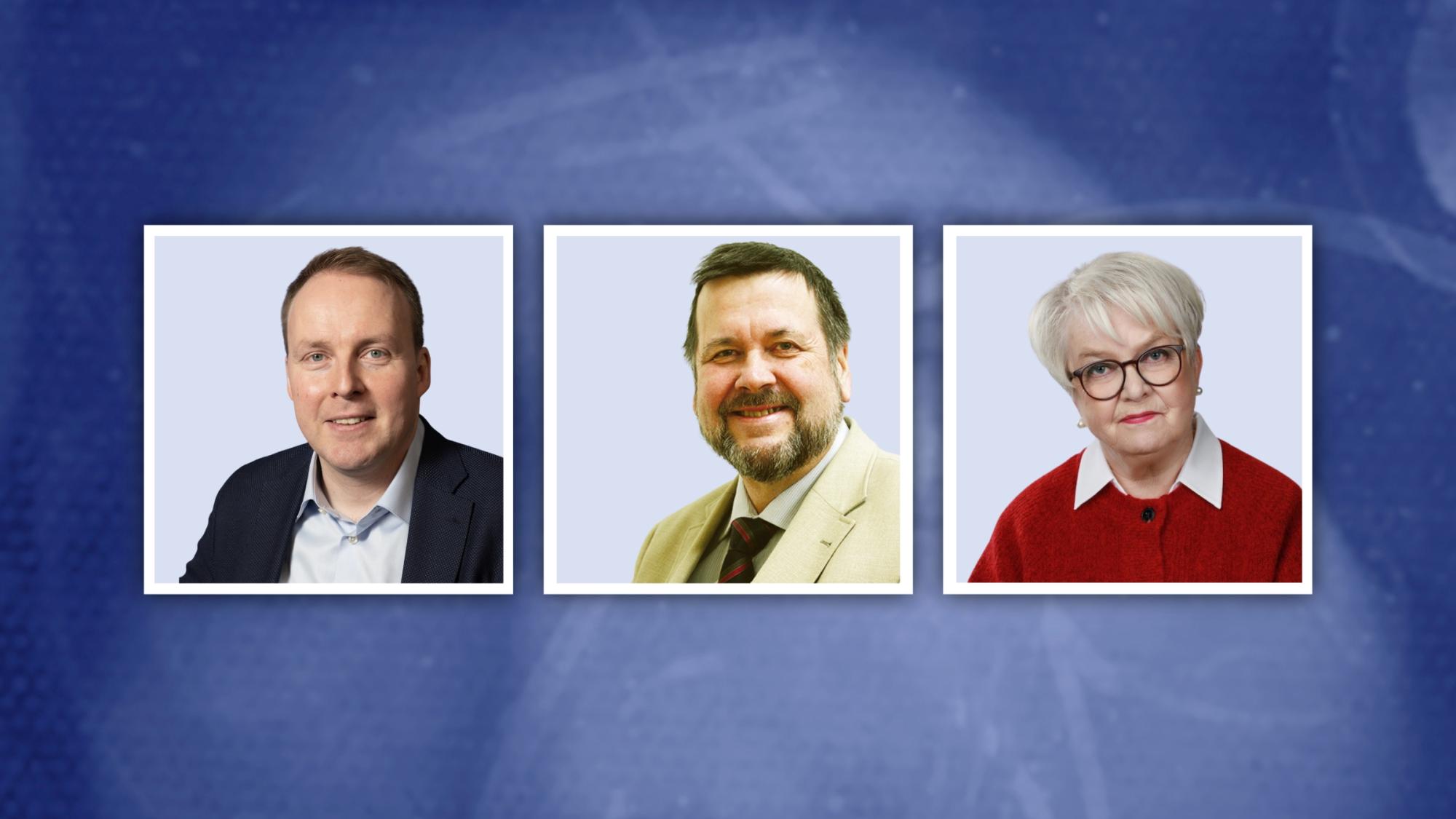 Matti Muhos, Matti Koiranen ja Marja Irjala