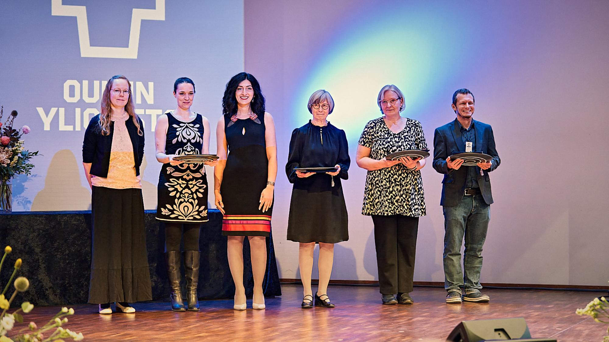 Johanna Liimatainen, Melinda Russial, Marian Tumanyan, Helka-Liisa Hentilä, Minna Ruddock and Christian Schuss