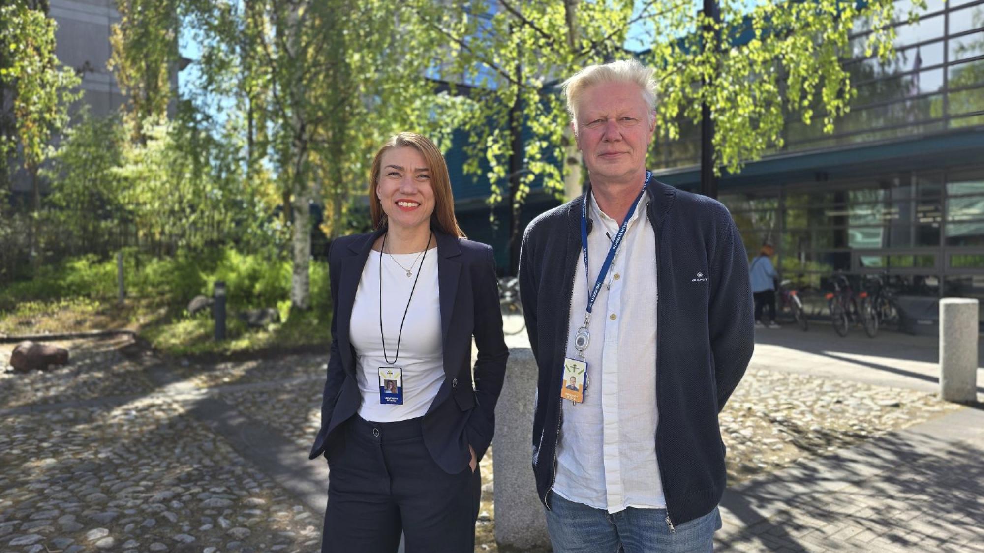 Minna Törmälä, Arto Pikkarainen.