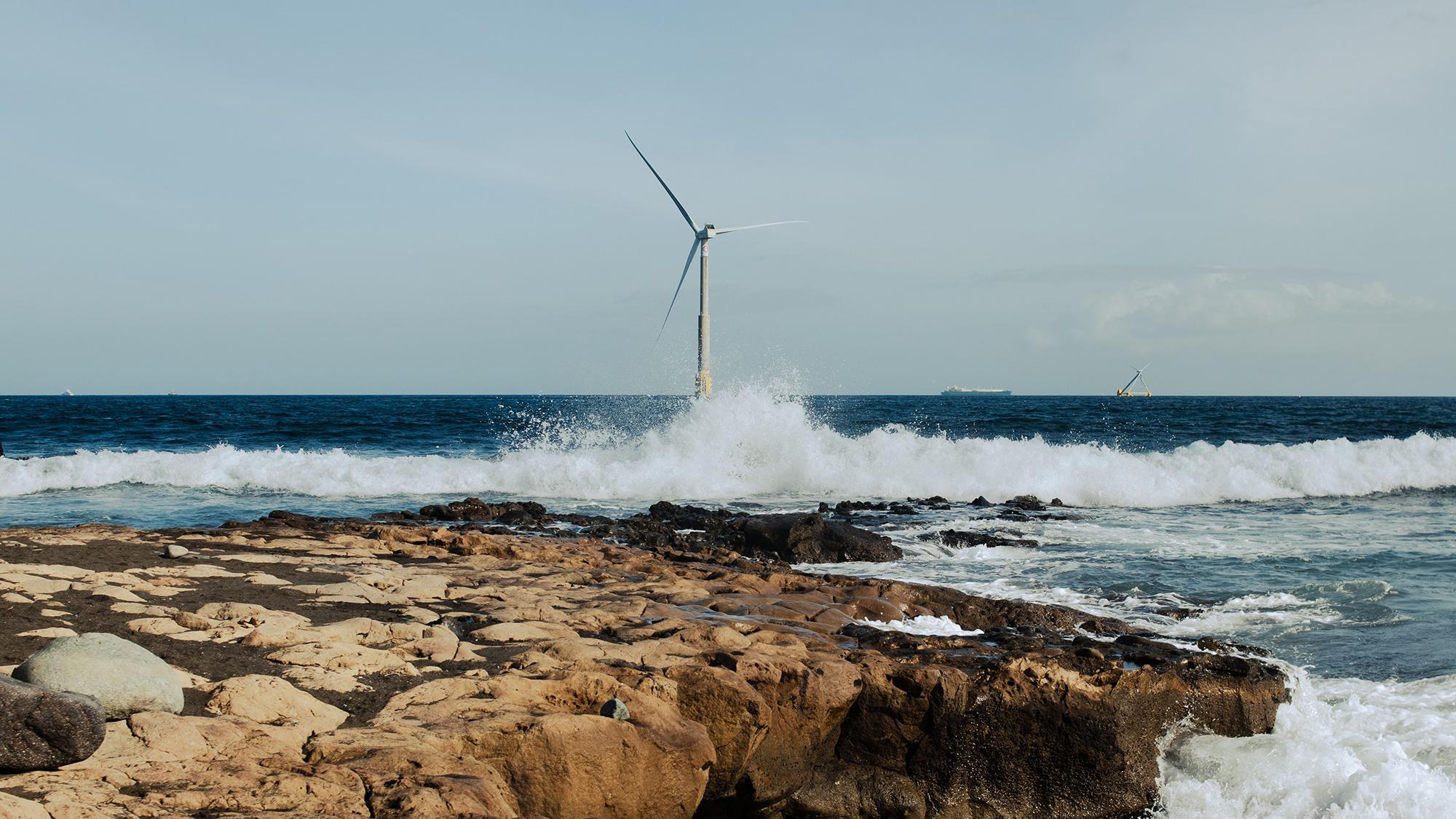 wind power in the sea