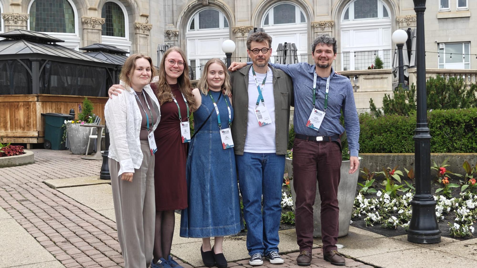 A picture of the AIDA team