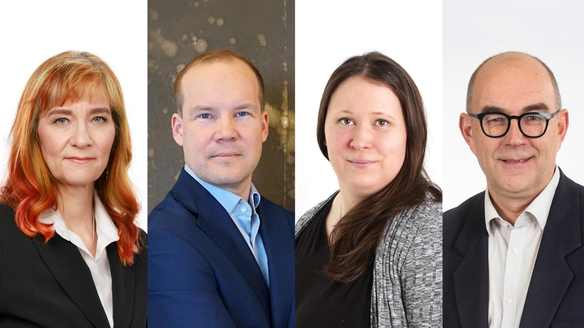 Anne Tolvanen, Sami Oksa, Satu Kumpula, Mikko Tiirola.