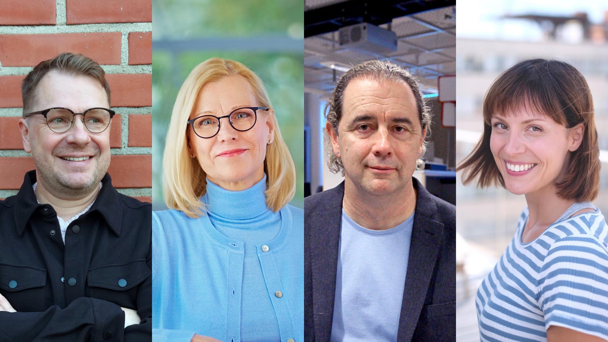 Mikko Alasaarela, Sanna Järvelä, Steven LaValle and Katri Saarikivi