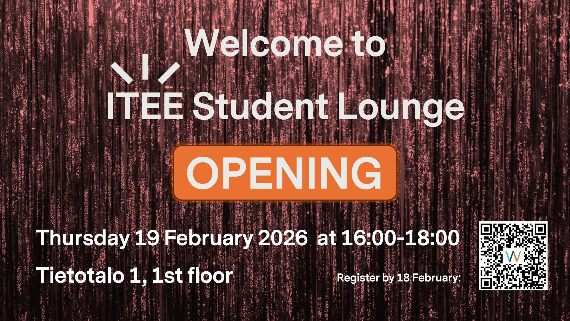 ITEE Student Lounge Opening