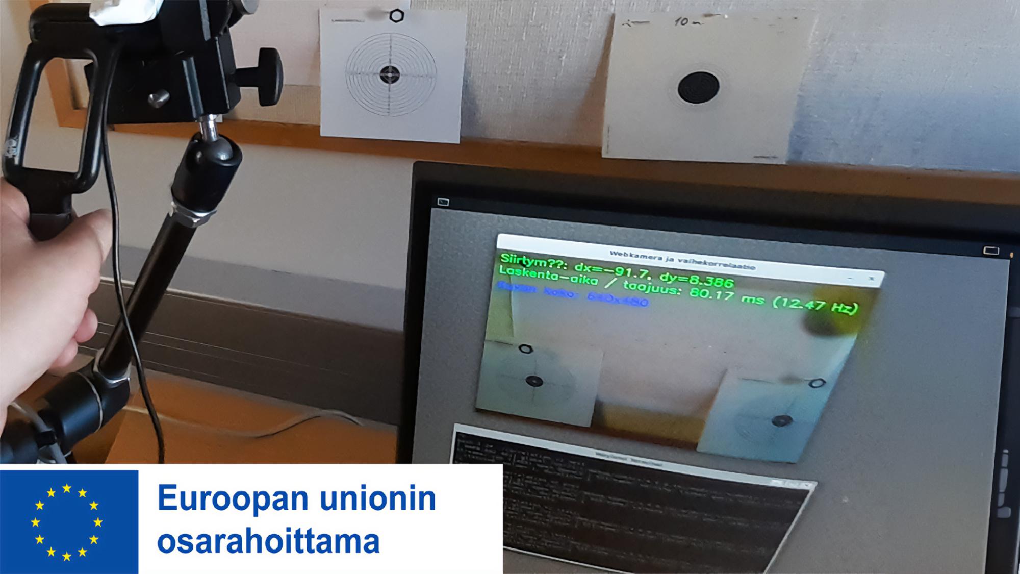 HUTTE-hankkeen tähtäinseurannan testausta