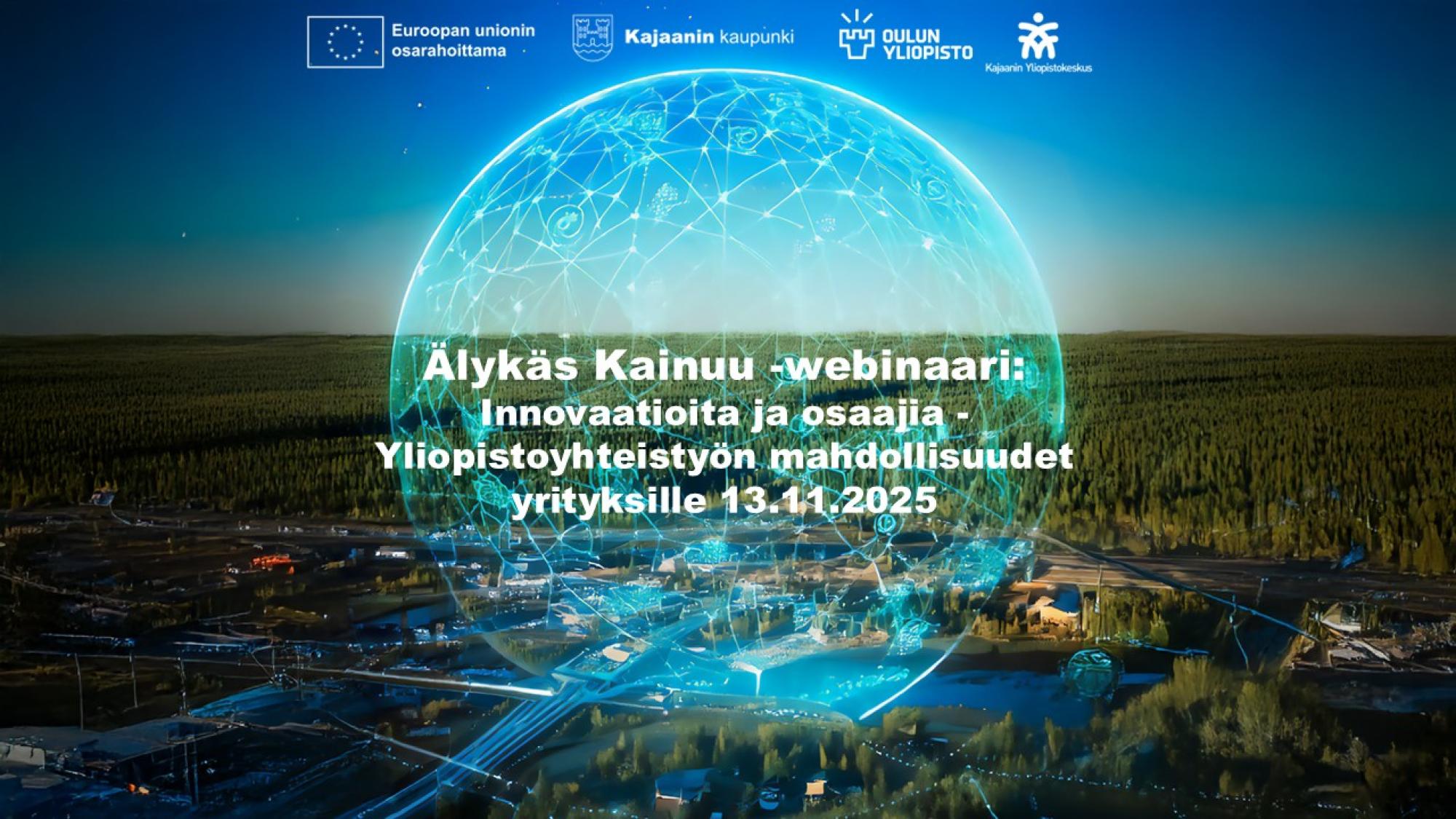 Älykäs Kainuu -hankkeen webinaari